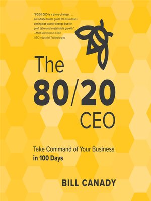 cover image of The 80/20 CEO